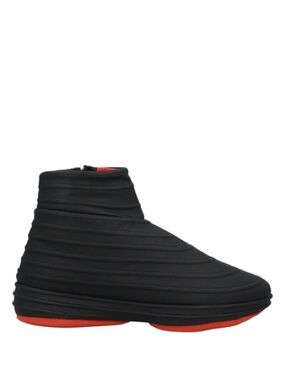 VALEXTRA Leather High-Top Sneakers